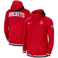 Толстовка на молнии Houston Rockets Nike 75th Anniversary Performance Showtime - Red