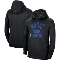 Толстовка с капюшоном Orlando Magic Nike 2021-2022 Spotlight On Court Performance Practice - Black