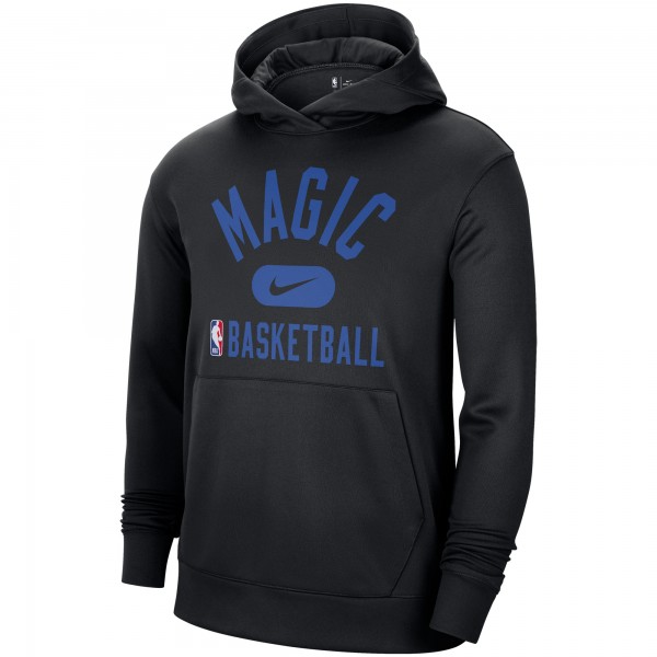 Толстовка с капюшоном Orlando Magic Nike 2021-2022 Spotlight On Court Performance Practice - Black - фирменная одежда NBA