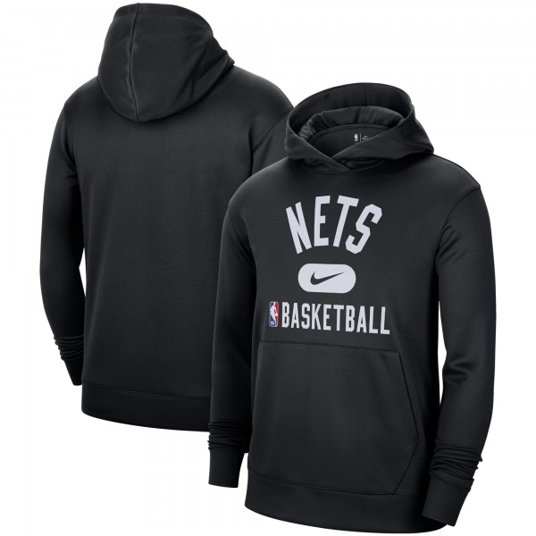 Толстовка Brooklyn Nets Nike Black 2021-2022 Spotlight On Court Performance Practice