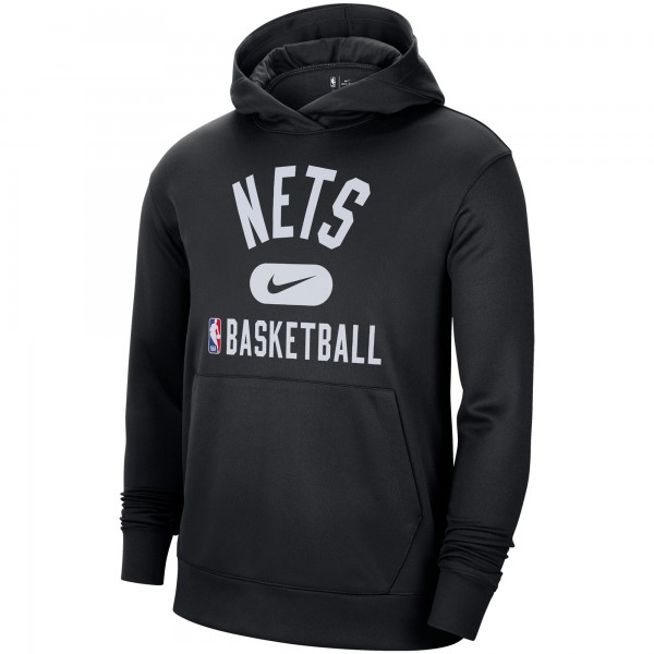 Толстовка Brooklyn Nets Nike Black 2021-2022 Spotlight On Court Performance Practice