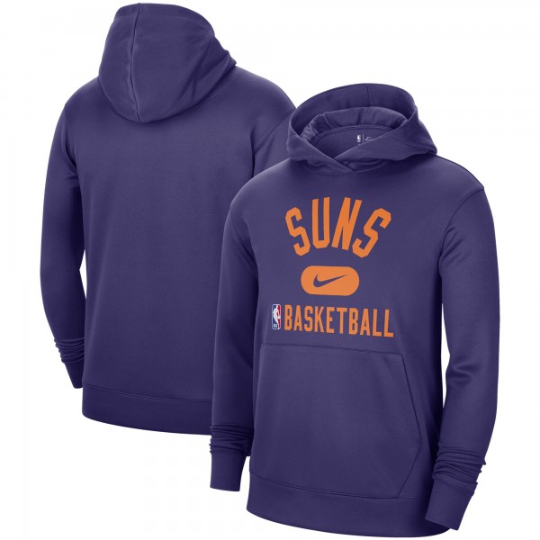 Толстовка с капюшоном Phoenix Suns Nike 2021-2022 Spotlight On Court Performance Practice - Purple - фирменная одежда NBA