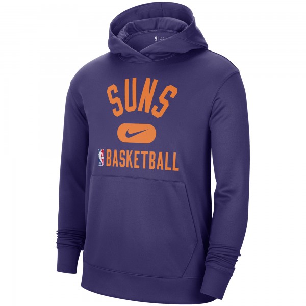 Толстовка с капюшоном Phoenix Suns Nike 2021-2022 Spotlight On Court Performance Practice - Purple - фирменная одежда NBA