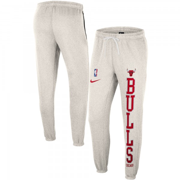 Штаны Chicago Bulls Nike 75th Anniversary Courtside Fleece - Ash/Red