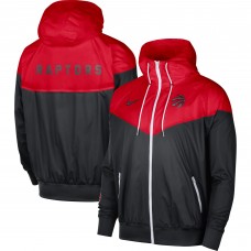 Куртка на молнии Toronto Raptors Nike 75th Anniversary Courtside Windrunner Raglan - Red/Black