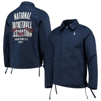 Куртка на кнопках NBA Nike 75th Anniversary Coaches Courtside - Navy