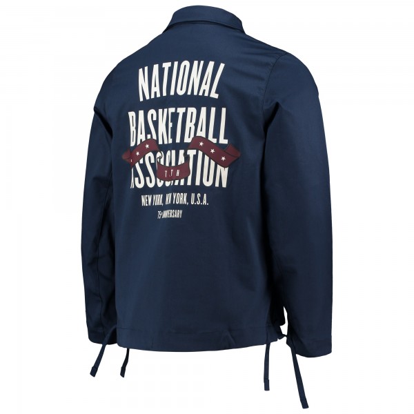 Куртка на кнопках NBA Nike 75th Anniversary Coaches Courtside - Navy