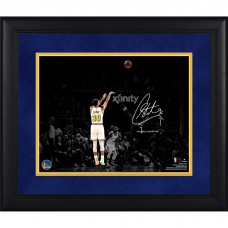 Golden State Warriors Stephen Curry Fanatics Authentic Framed 11 x 14 Spotlight Photograph - Facsimile Signature