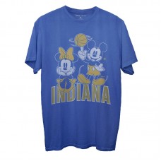 Футболка Indiana Pacers Junk Food Disney Mickey & Minnie 2020/21 City Edition - Royal