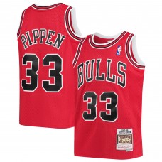Игровая джерси Youth Chicago Bulls Scottie Pippen Mitchell & Ness Red 1997-98 Hardwood Classics