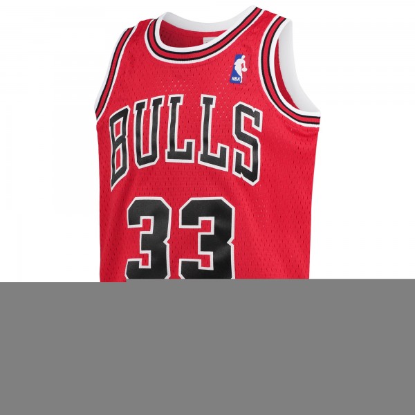 Игровая джерси Youth Chicago Bulls Scottie Pippen Mitchell & Ness Red 1997-98 Hardwood Classics