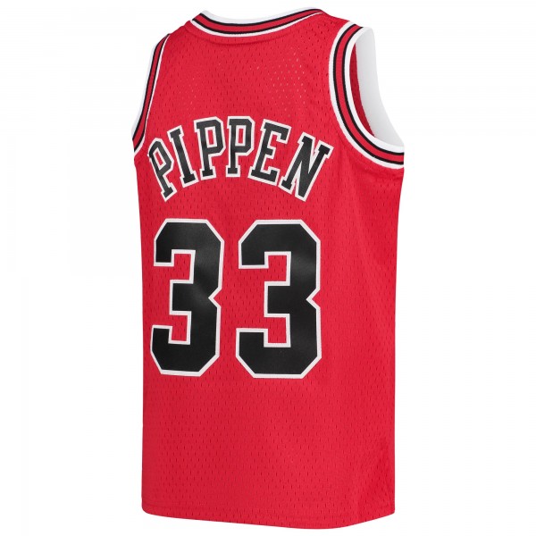 Игровая джерси Youth Chicago Bulls Scottie Pippen Mitchell & Ness Red 1997-98 Hardwood Classics
