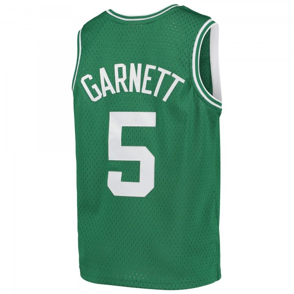 Подростковая Boston Celtics Kevin Garnett Mitchell & Ness Kelly Green 2007/08 Hardwood Classics Swingman Jersey
