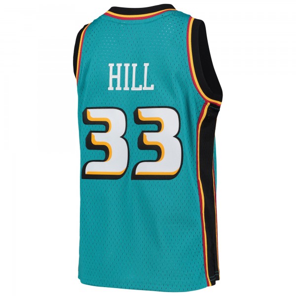 Игровая форма  Grant Hill Detroit Pistons Mitchell & Ness Youth 1998-99 Hardwood Classics Swingman - Teal