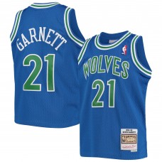 Игровая форма  Kevin Garnett Minnesota Timberwolves Mitchell & Ness Youth 1995-96 Hardwood Classics Swingman - Blue