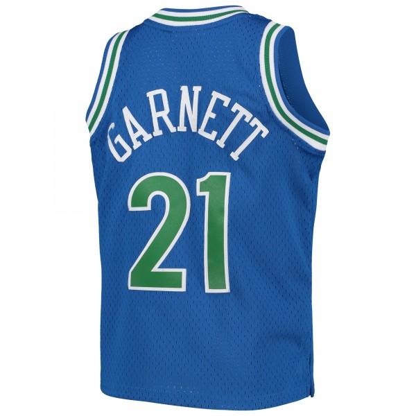 Игровая форма  Kevin Garnett Minnesota Timberwolves Mitchell & Ness Youth 1995-96 Hardwood Classics Swingman - Blue
