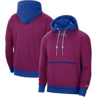 Толстовка с капюшоном Philadelphia 76ers Nike 75th Anniversary Courtside Striped - Red/Royal