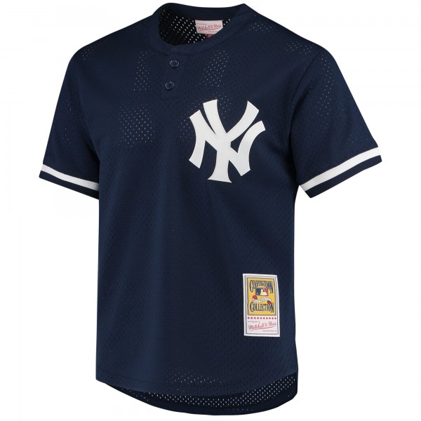 New York Yankees Derek Jeter Mitchell & Ness Navy Cooperstown Collection 1995 Batting Practice Jersey