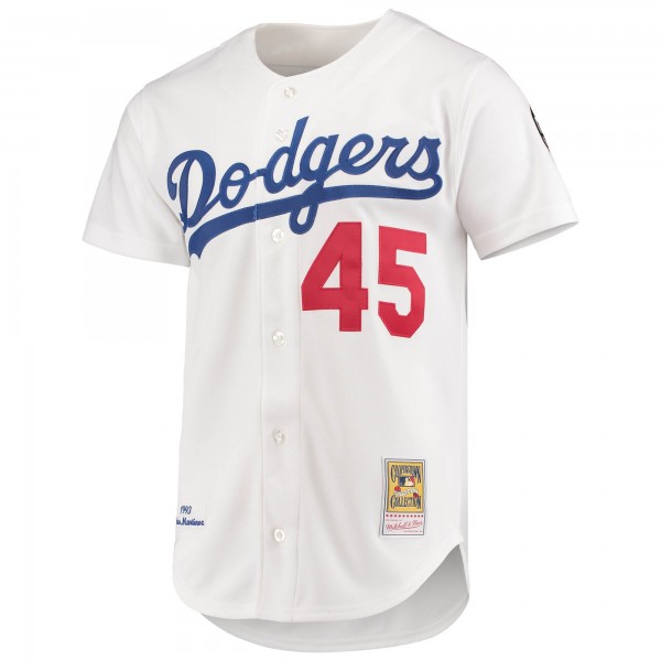 Игровая форма  Pedro Martinez Los Angeles Dodgers Mitchell & Ness 1993 Cooperstown Collection Home Authentic - White