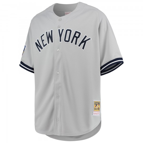 Джерси New York Yankees Derek Jeter Mitchell & Ness Gray 1998 Cooperstown Collection Road Authentic