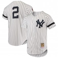 New York Yankees Mitchell & Ness White Cooperstown Collection 1996 Authentic Home Jersey