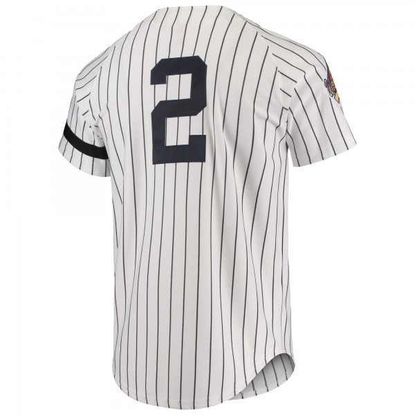 New York Yankees Mitchell & Ness White Cooperstown Collection 1996 Authentic Home Jersey