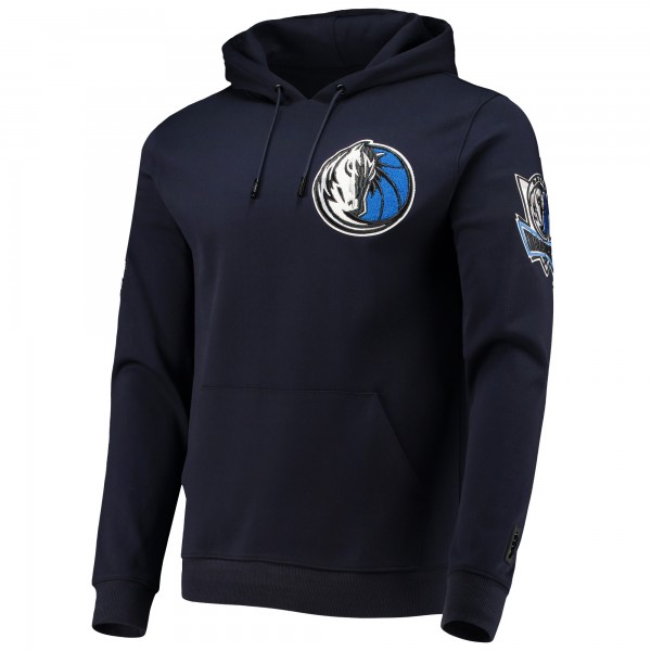 Толстовка с капюшоном Dallas Mavericks Pro Standard Chenille Team - Navy - фирменная одежда NBA