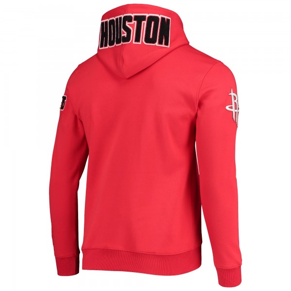 Толстовка с капюшоном Houston Rockets Pro Standard Chenille Team - Red - фирменная одежда NBA