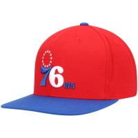 Бейсболка Philadelphia 76ers Mitchell & Ness Hardwood Classics Two-Tone - Red/Royal