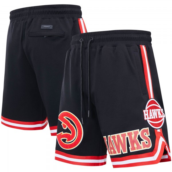 Шорты Atlanta Hawks Pro Standard - Black - спортивная одежда НБА
