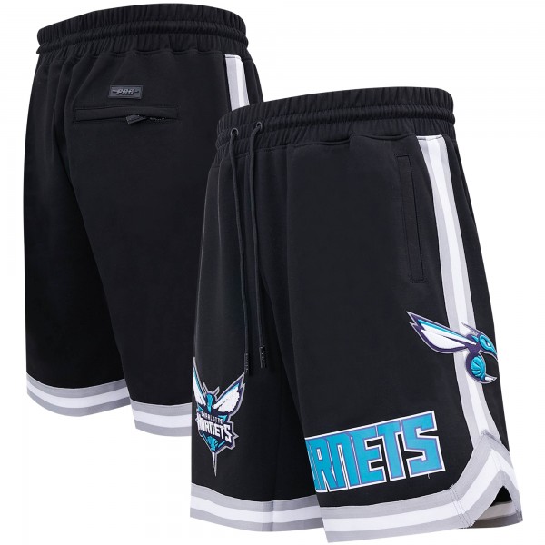 Шорты Charlotte Hornets Pro Standard Chenille - Black - спортивная одежда НБА