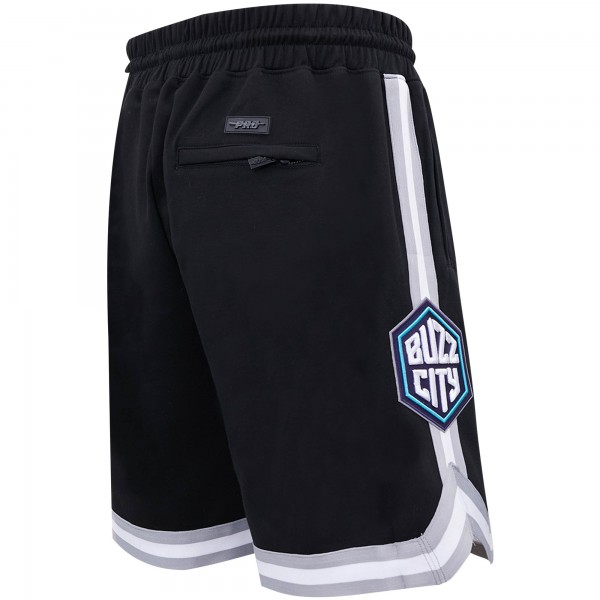 Шорты Charlotte Hornets Pro Standard Chenille - Black - спортивная одежда НБА