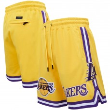 Шорты Los Angeles Lakers Pro Standard - Gold
