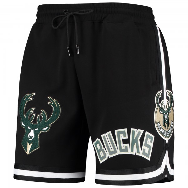 Шорты Milwaukee Bucks Pro Standard - Black - спортивная одежда НБА