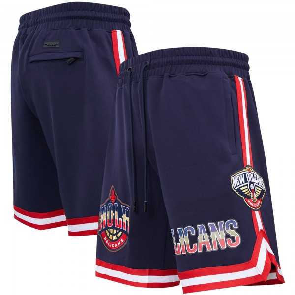 Шорты New Orleans Pelicans Pro Standard - Navy - спортивная одежда НБА
