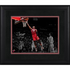 Miami Heat Bam Adebayo Fanatics Authentic Framed 11 x 14 Spotlight Photograph - Facsimile Signature