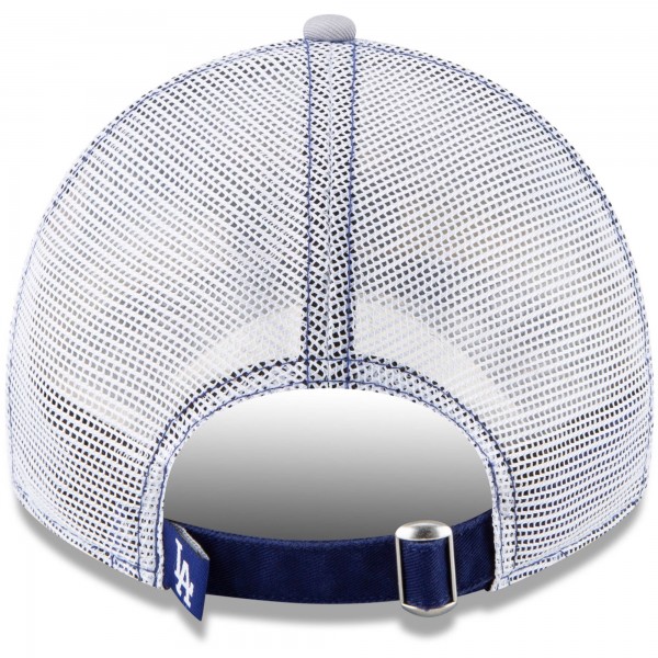 Бейсболка Los Angeles Dodgers New Era Frayed Wordmark Trucker 9TWENTY - Royal