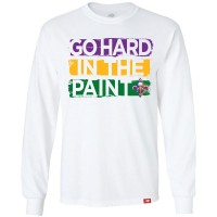 Футболка с длинным рукавом New Orleans Pelicans Sportiqe Mardi Gras Go Hard in the Paint - White