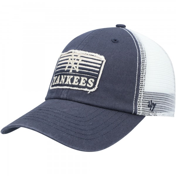 Бейсболка New York Yankees 47 Lake Shore Patch Clean Up Trucker - Navy