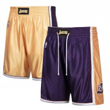 Шорты двусторонние Kobe Bryant Los Angeles Lakers Mitchell & Ness Authentic - Gold/Purple