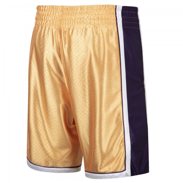 Шорты двусторонние Kobe Bryant Los Angeles Lakers Mitchell & Ness Authentic - Gold/Purple - спортивная одежда НБА