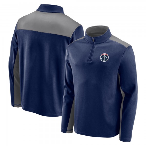 Кофта флисовая Washington Wizards Primary Logo - Navy/Gray