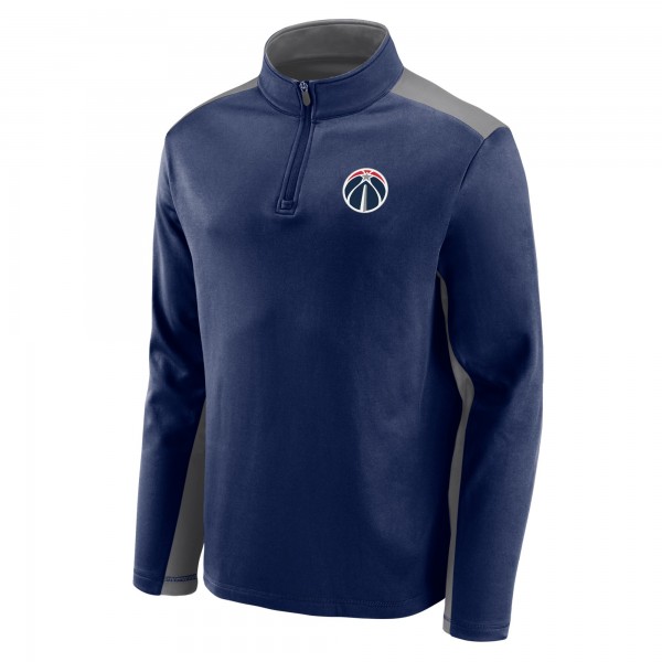 Кофта флисовая Washington Wizards Primary Logo - Navy/Gray