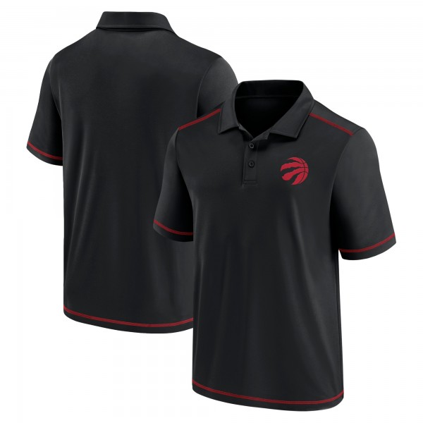 Футболка поло Toronto Raptors - Black - спортивная одежда НБА