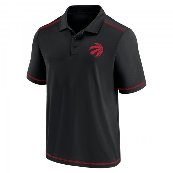 Футболка поло Toronto Raptors - Black - спортивная одежда НБА