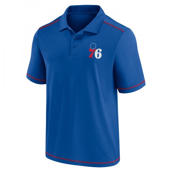 Футболка поло Philadelphia 76ers - Royal - спортивная одежда НБА