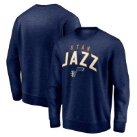 Кофта Utah Jazz Game Time Arch - Heathered Navy