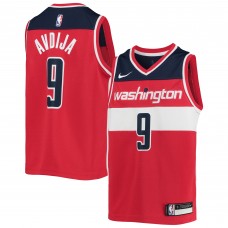 Детская игровая майка Deni Avdija Washington Wizards Nike 2020/21 Swingman - Red - Icon Edition