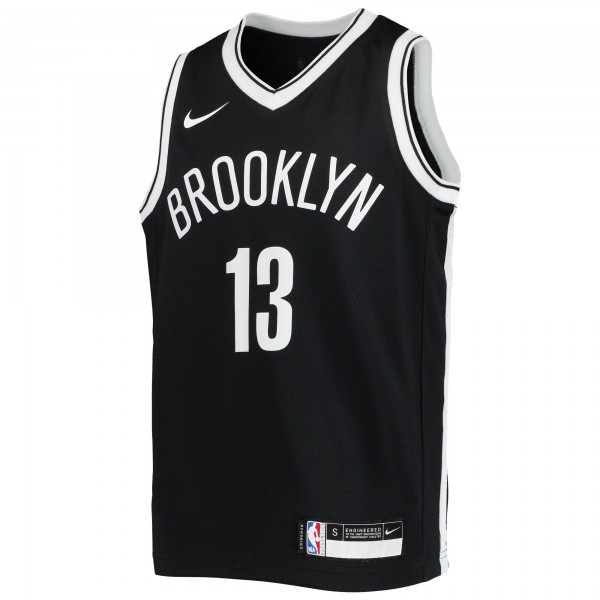 Игровая джерси Youth Brooklyn Nets James Harden Nike Black - Icon Edition