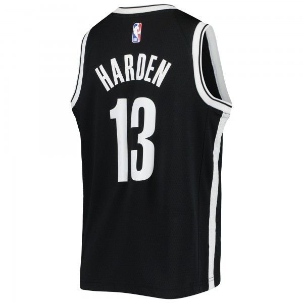 Игровая джерси Youth Brooklyn Nets James Harden Nike Black - Icon Edition